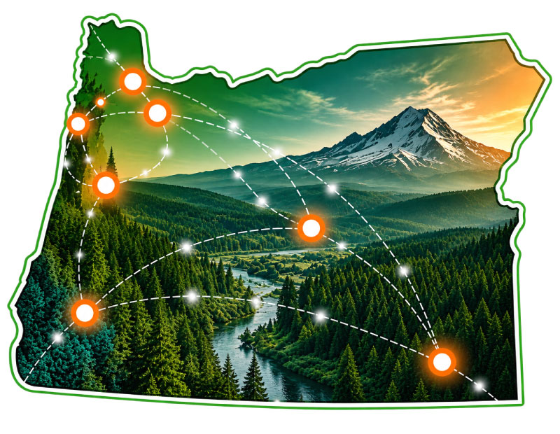 Oregon process service coverage